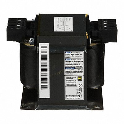 SQUARE D 9070T500D23 Control Transformer 500VA 4.43 in H