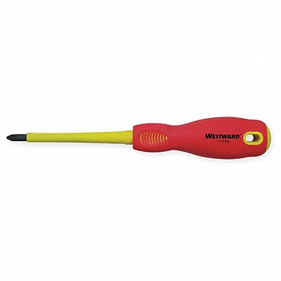 WESTWARD 1YXK6 Insulated Phillips Screwdriver #2
