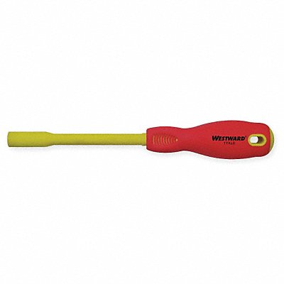 WESTWARD 1YXL8 Solid Round Nut Driver 7 mm