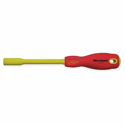WESTWARD 1YXL9 Solid Round Nut Driver 8 mm