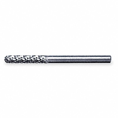 WIDIA METAL REMOVAL M41292 Carbide Burr Cylindrical Ball Nose 1/4