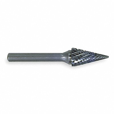 WIDIA METAL REMOVAL M41422 Carbide Burr Pointed Tree 3/8 Double Cut