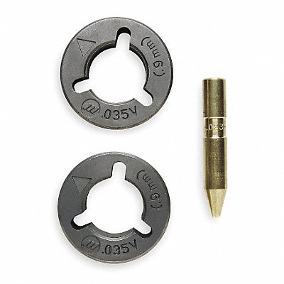 MILLER ELECTRIC 79595 MILLER 2pc MIG V-Groove Drive Roll Kit