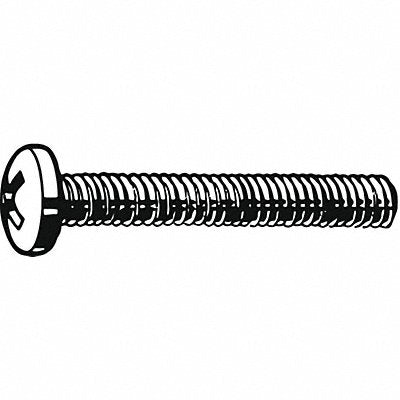 GRAINGER U511220160112 MS #8-32 Plain 1 1/8 L 100PK