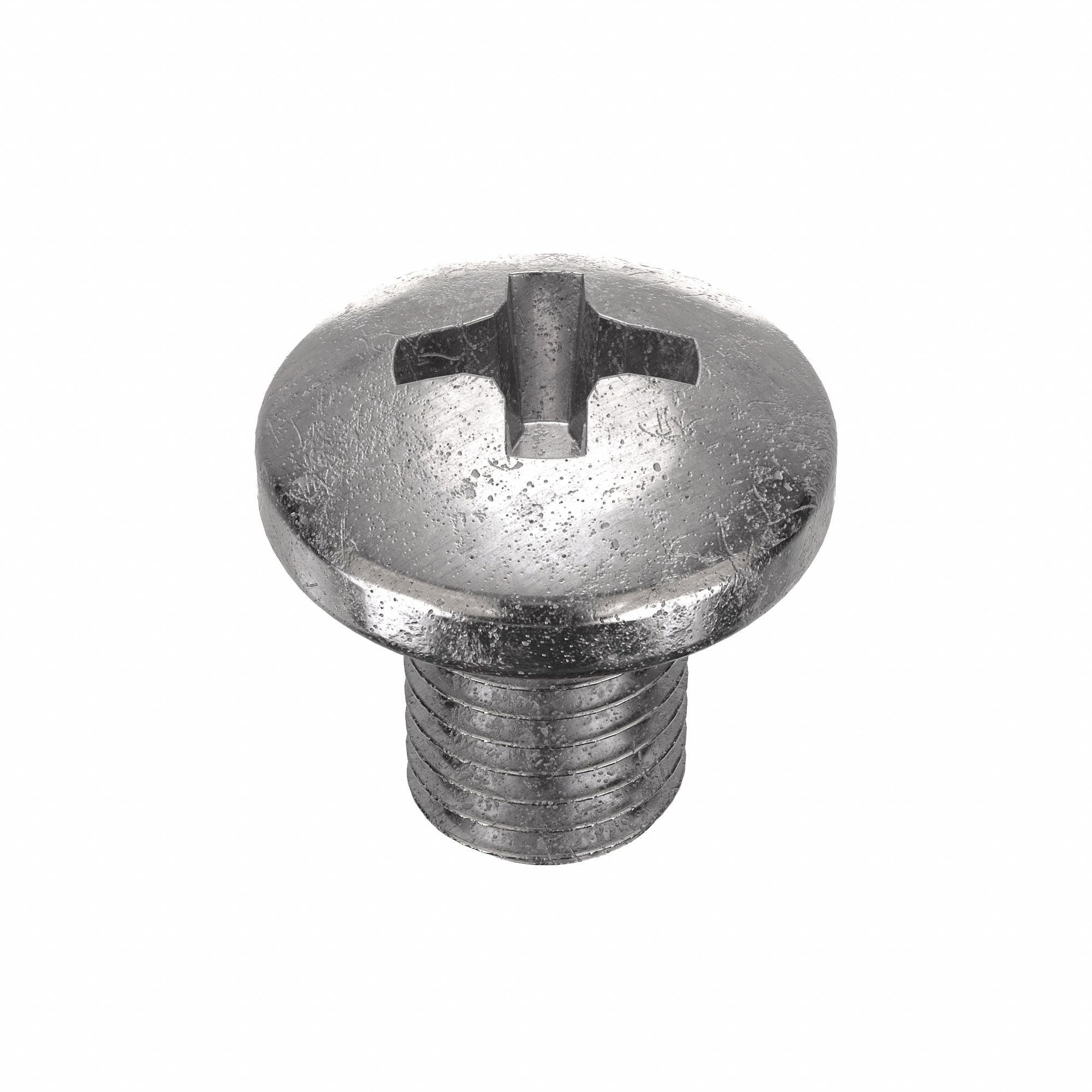 GRAINGER 1ZE15 MS #10-32 Plain 1/4 L 100PK