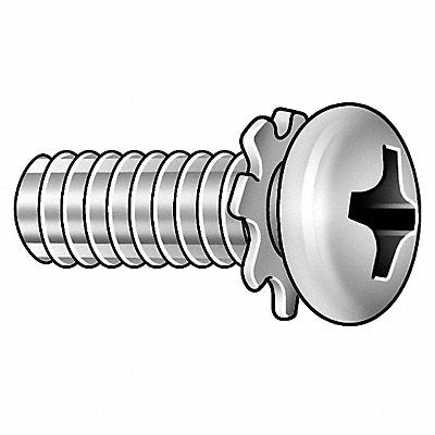 GRAINGER MPPJAX03008025P1 MS M3-0.50 Plain 5.85mm 25PK