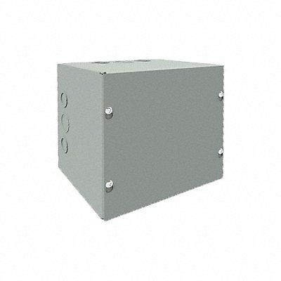 WIEGMANN SC242406 Enclosure Mtlc 24In.Hx 24In.Wx6In.D