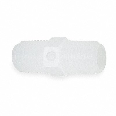 GRAINGER N6HDPE Nipple Threaded Hex Poly 3/8 In NPT PK10