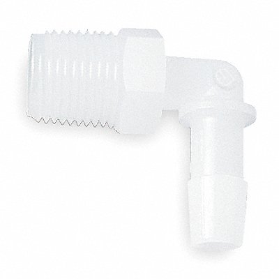 ELDON JAMES L26HDPE Elbow Thread To Barb Poly 1/8 In PK10