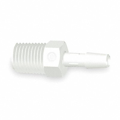 ELDON JAMES A88WP Adaptor 1/2 x 1/2 In Polypropylene PK10