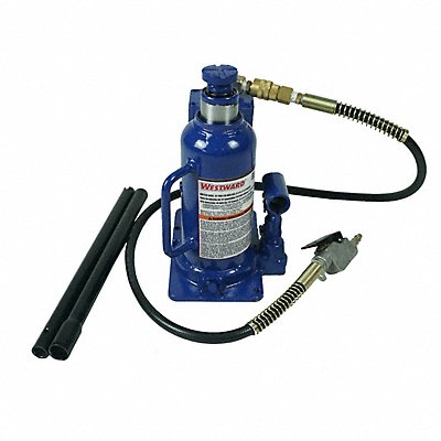 WESTWARD 1ZKX7 Bottle Jack 12 Ton 9 1/2-18 1/2 In Lift