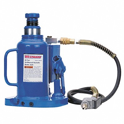 WESTWARD 1ZKX8 Bottle Jack 20 Ton 9 3/4-18 3/4 In Lift
