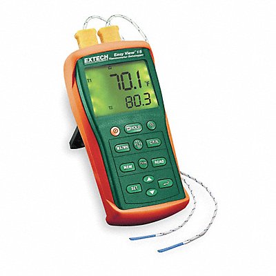 EXTECH EA10 Thermocouple Thermometer 2 Input Type K