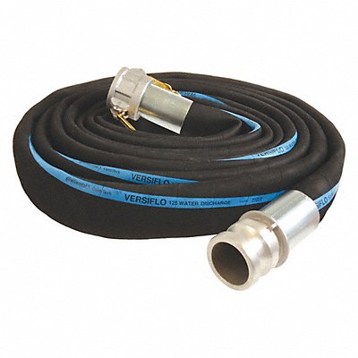 CONTINENTAL RD15025CEG Water Hose Assembly 1-1/2 ID 25 ft.