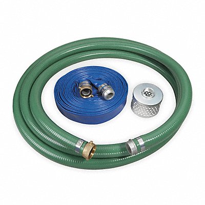 ALLIANCE HOSE  RUBBER PKM1150 Pump Hose Kit 1 1/2 Connect W/ Strainer