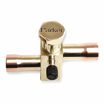 PARKER QL171R0808 Service/Shut Off Valve 1/2 In Copper