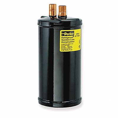 PARKER VPA58127SRD Suction Line Accumulator Dia 5 x H 12 In