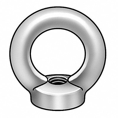 GRAINGER RN582X12001P2 Eye Nut 18-8 Stainless Steel M12-1.75 54mm 1PK