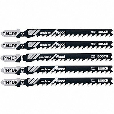 BOSCH T144DP T-Shank Jig Saw Blades PK 5