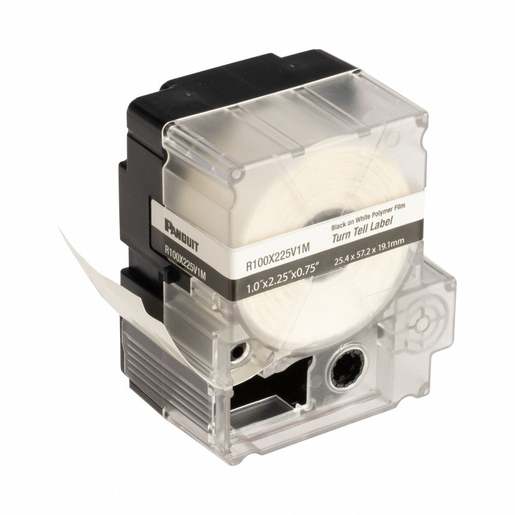 PANDUIT R100X225V1M The R100X225V1M Self-Laminating Turn-Tel