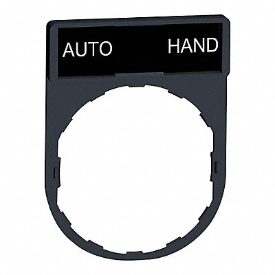 SCHNEIDER ELECTRIC ZBY2364 LegndPlat AutoHand Wht/Blk/Red Rectangle