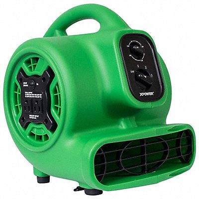 XPOWER P230ATGreen Air Mover 3 Speed 1/4 hp Motor