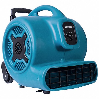 XPOWER P800HBlue Air Mover 3 Speed 3/4 hp Motor