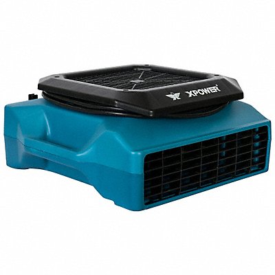 XPOWER PL700ABlue Low Profile Air Mover 1/3 hp Motor