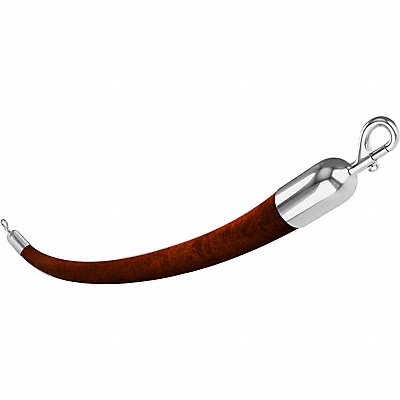 VISIONTRON 841MN36SESC Barrier Rope Velour Maroon 3 ft.