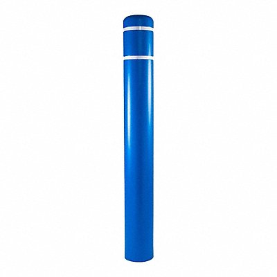GRAINGER CL1385K Bollard Cover Blue 5 in Dia