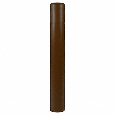 GRAINGER CL1385UNT Bollard Cover Brown 5 in Dia