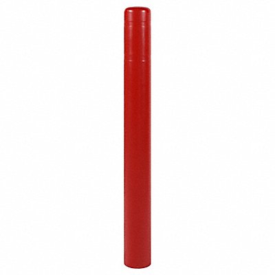 GRAINGER 4502RN Bollard Cover Red 13 2/5 in Dia