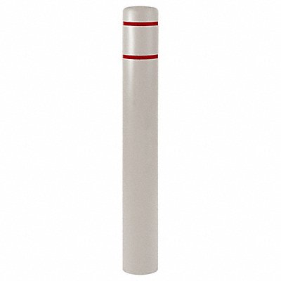 GRAINGER 3502R Bollard Cover Grey 9 1/5 in Dia