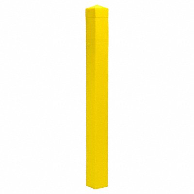 GRAINGER SQ655YNT Bollard Cover Yellow 7 in Dia