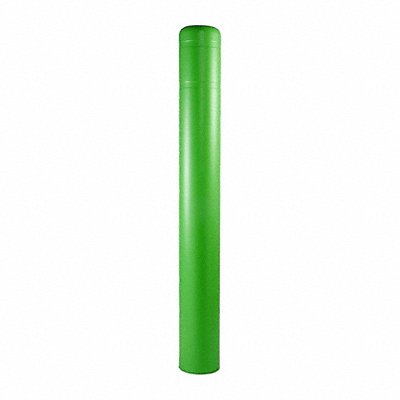 GRAINGER CL1386L72 Bollard Cover Lime Green 7 3/10 in Dia