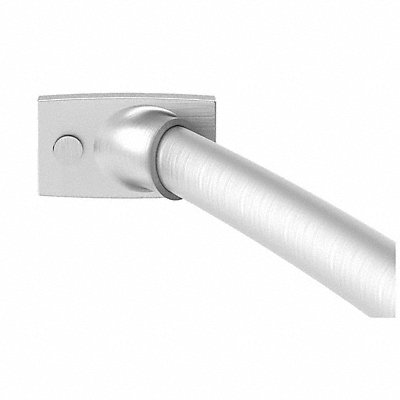 WINGITS WOCONSN5REN Curved Shower Rod SS 60 in L Satin PK6