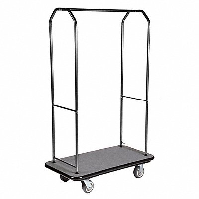 CSL 2005BK060GRY Bellmans Cart Powder Finish Grey Carpet