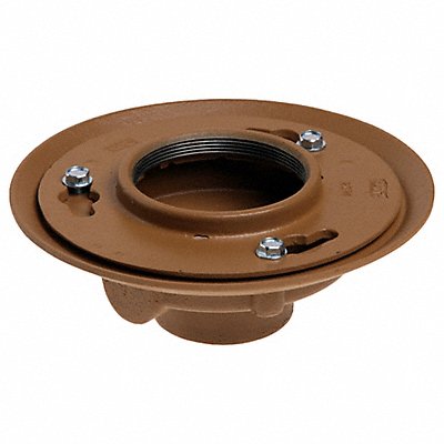 JAY R. SMITH MFG. CO 2005Y04BAP050 Floor Drain 4 in Body H Cast Iron