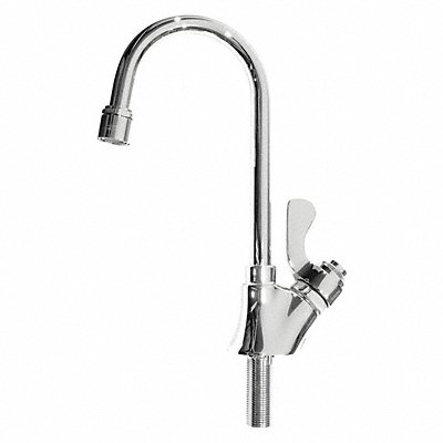 HAWS 5452LF Sink Faucet Self Closing Lever Gooseneck