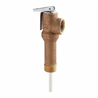 WATTS 34LFLL100XL T and P Relief Valve MNPT x FNPT
