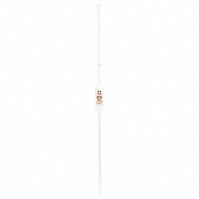 SIBATA 2040203MM Volumetric Pipette 20mL Cap 478mm PK6