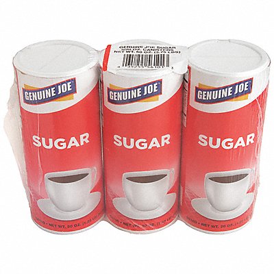 GENUINE JOE GJO56100 Sugar Canister20Oz PK3