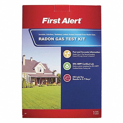 FIRST ALERT RD1 Radon Gas Test Kit