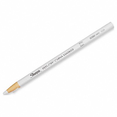 SHARPIE 2060 F8722 Peel-Off China Marker Standard Whte PK12