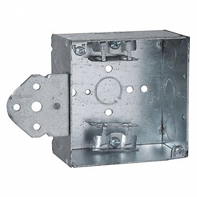 RACO 249 Box 4 SQ 2-1/8 Deep B-Brkt Mc-Clamps