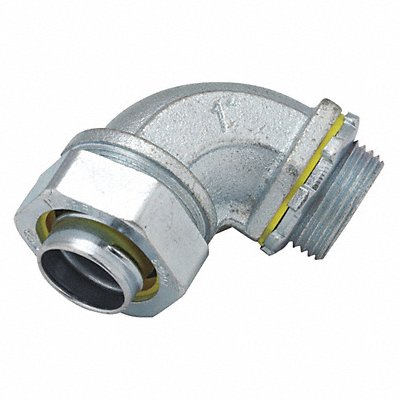 RACO 3430 Liquidtight Connectr 90 Deg 2-1/2 Stl