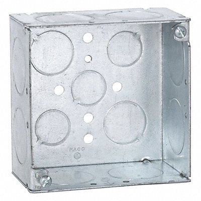 RACO 233 Box 4 SQ Welded 2-1/8 Deep 1/2-3/4-1