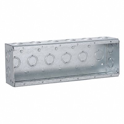 RACO 960 Masonry Box 2-1/2 D 1/2-3/4 Ko 6 Gang