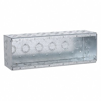 RACO 965 Masonry Box 3-1/2 D 1/2-3/4 6 Gang