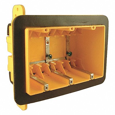 RACO 2003FBAR Box Nm 3 Gang Vapor Bar Flsh Bkt